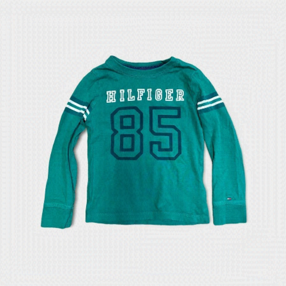 𝅺TOMMY HILFIGER | Toddler Boy’s Long Sleeve Shirt - Picture 1 of 4